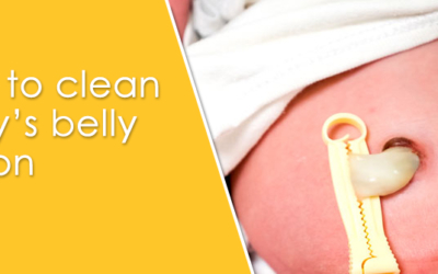 How to clean baby’s belly button