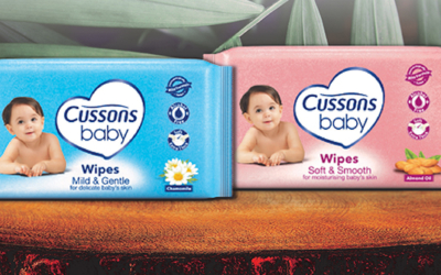 How to wipe that mess with Cussons Baby Wipes